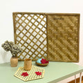 IMPODIO Bamboo Window - Props fotografi, bambu asli