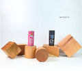 IMPODIO Podium kayu mahoni - kubus balok properti foto produk