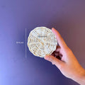 IMPODIO coaster rotan bulat anyaman - props tatakan food photo - lifestyle