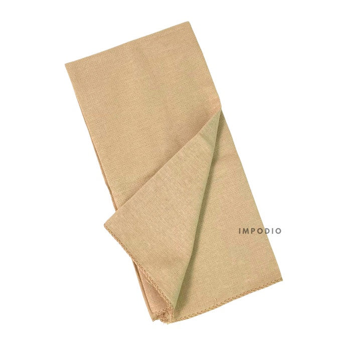 IMPODIO Linen napkin plain color - kain linen warna polos - props