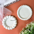 IMPODIO Bubble concrete puffy - coaster tray terazzo - Props foto