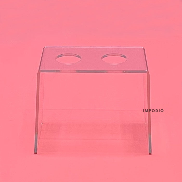 IMPODIO Ice cream display holder etalase clear akrilik fotografi