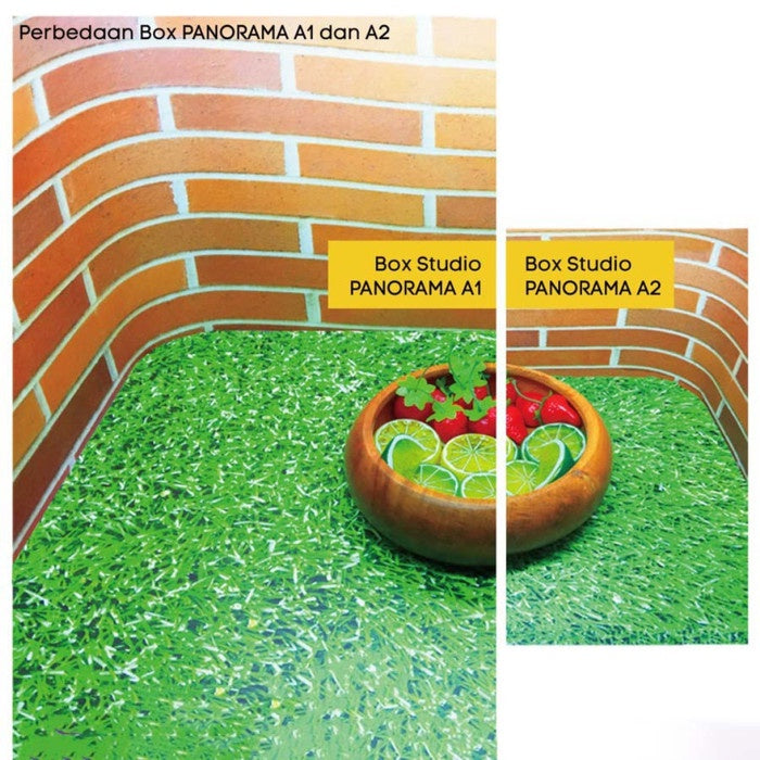 IMPODIO Box studio panorama ukuran A2 (45 x 32 cm)