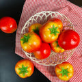 IMPODIO Tomat Palsu – Tomato artificial - props foto - tampak samping