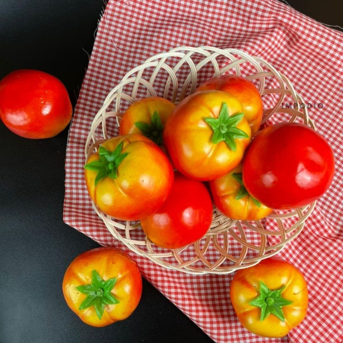 IMPODIO Tomat Palsu – Tomato artificial - props foto - tampak samping