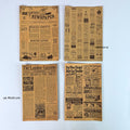 IMPODIO Kertas majalah jadul Paper vintage aesthetic Props foto jurnal - packaging