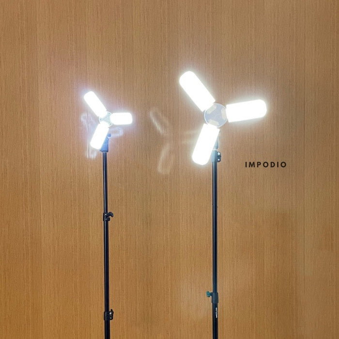 IMPODIO LED fill light tri star 30w dan 45w - Lighting studio foto