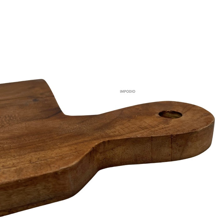 IMPODIO Wooden board / talenan kayu jati asli props foto