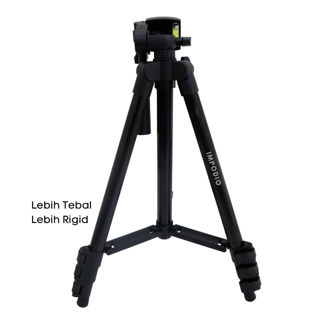 IMPODIO Tripod 3 in 1 FREE Holder HP Tinggi maksimal 120cm - foto 9