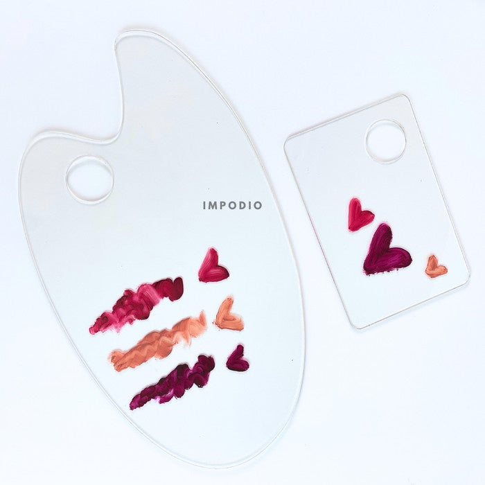 IMPODIO Pallete Acrylic - tatakan lukis props foto produk