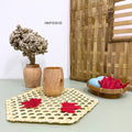 IMPODIO Bamboo Window - Props fotografi, bambu asli - dalam penggunaan
