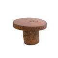 IMPODIO wooden stand cake props foto – tier tatakan kayu kue cupcake - close up