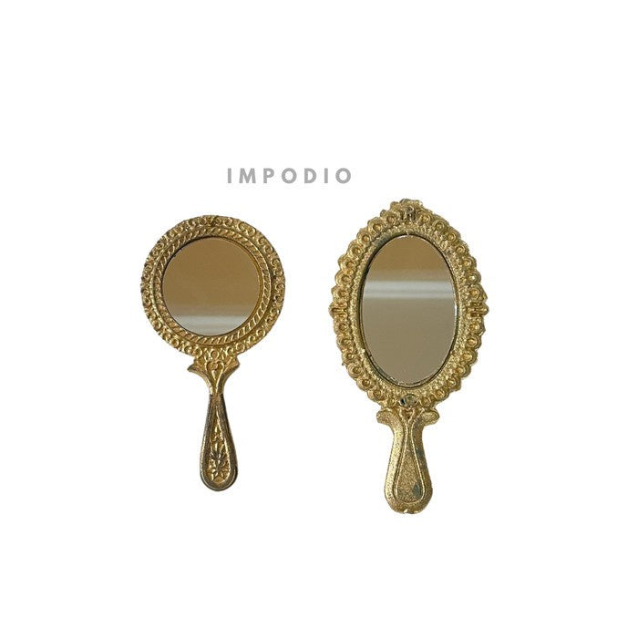 IMPODIO cermin kaca vintage aesthetic props - properti photo product