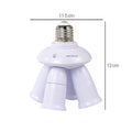 IMPODIO 4 socket led softbox adapter - ubah single socket 4 socked LED - lifestyle