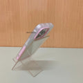 IMPODIO Acrylic phone holder – akrilik stand hp tablet bongkar pasang - dalam penggunaan