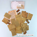 IMPODIO Kertas majalah jadul Paper vintage aesthetic Props foto jurnal - background putih