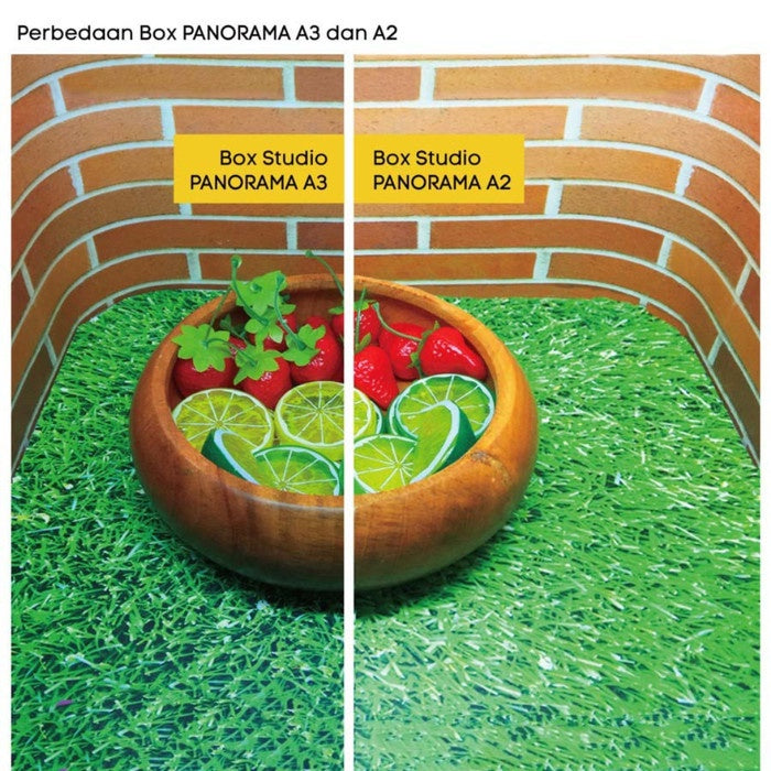 IMPODIO Box studio panorama ukuran A2 (45 x 32 cm)