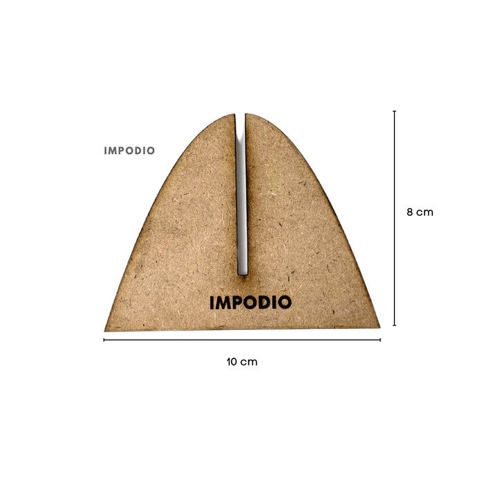 IMPODIO Standee - Stand GOBO uk 10x8cm - Peyanggah alas
