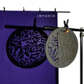 IMPODIO Lighting photo props gobo hitam bulat 30cm - pengatur bayangan - foto 10