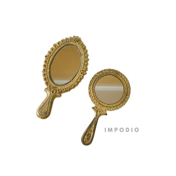 IMPODIO cermin kaca vintage aesthetic props - properti photo product