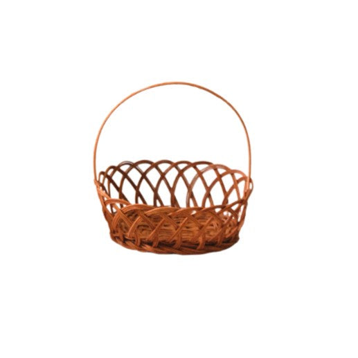 IMPODIO Mini rantang parcel bambu / keranjang rotan hampers