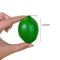 IMPODIO Buah Lemon palsu full size – artificial lemon Props - close up