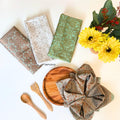 IMPODIO Napkin tenun etnic uk 50x50cm - Props foto studio - close up