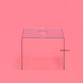 IMPODIO Ice cream display holder etalase clear akrilik fotografi - dalam penggunaan