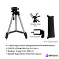 IMPODIO Paket Tripod 3 in 1 + Remote Shutter Bluetooth - detail produk