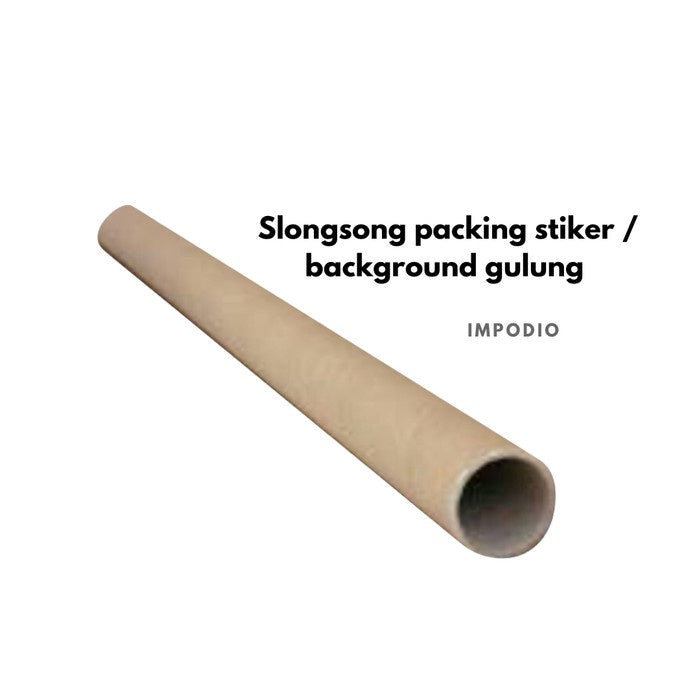 Selongsong karton / paper core BARU diameter 4cm tebal untuk tambahan packing background dan alasfoto