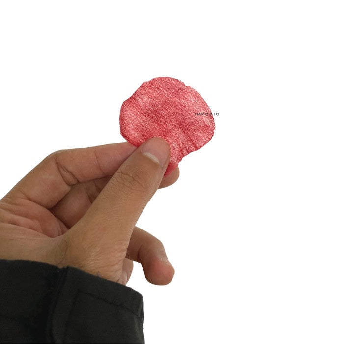 IMPODIO 20pcs rose red petals artificial - kelopak bunga mawar