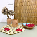IMPODIO Bamboo Window - Props fotografi, bambu asli - detail produk