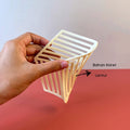 IMPODIO Coaster Alas Rubber Anti Panas - black and white - dalam penggunaan
