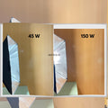 IMPODIO LED photography studio 45w & 150w 5500k CRI 90 no flicker - dalam penggunaan