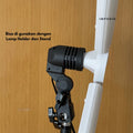 IMPODIO LED fill light tri star 30w dan 45w - Lighting studio foto - tampak samping