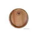 IMPODIO Nampan kayu Bulat D-20cm - Custume Grafit props