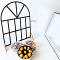 IMPODIO Standee - Stand GOBO uk 10x8cm - Peyanggah alas - tampak samping