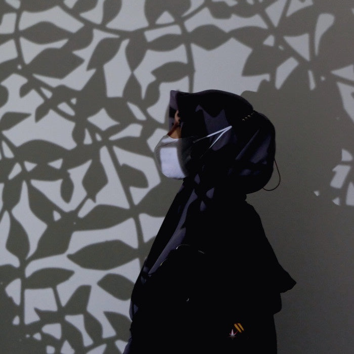 IMPODIO Lighting photo props gobo hitam bulat 30cm - pengatur bayangan - detail produk