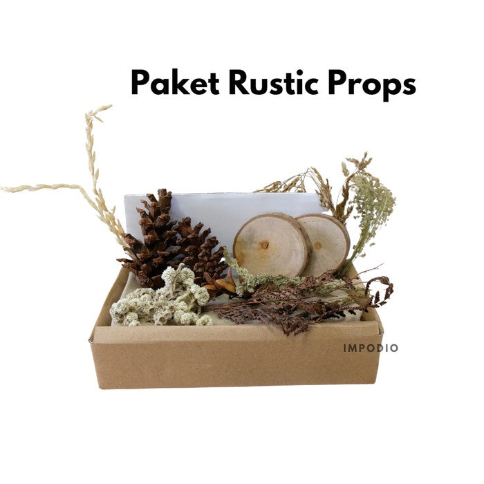 IMPODIO Paket Rustic - Properti props Foto