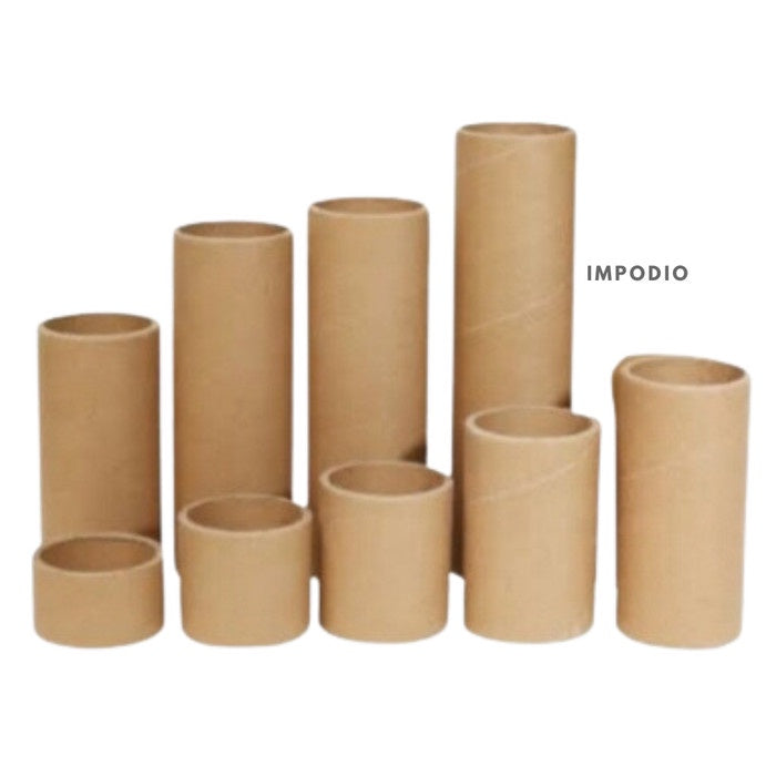Selongsong karton / paper core BARU diameter 4cm tebal untuk tambahan packing background dan alasfoto