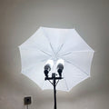 IMPODIO Dual lamp holder socket E27 adjustable good quality - detail produk