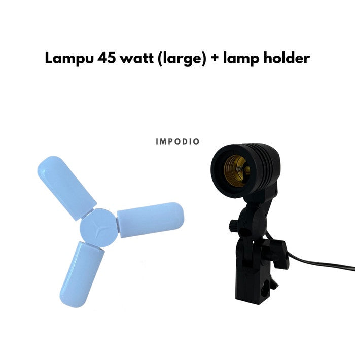 IMPODIO LED fill light tri star 30w dan 45w - Lighting studio foto