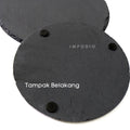 IMPODIO Rounded Stone Steak Piring batu bulat aesthetic high