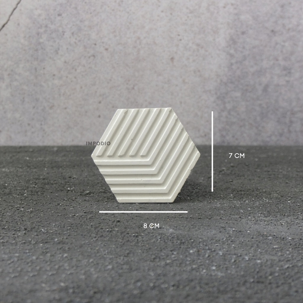 Props photo Concrete series / coaster semen / properti balok IMPODIO