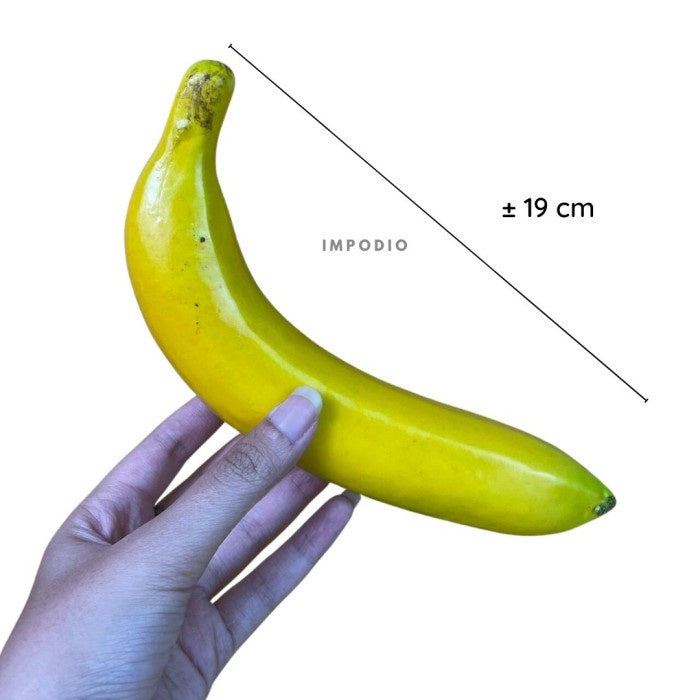 IMPODIO Pisang artificial / Fake Banana / Buah plastik Props