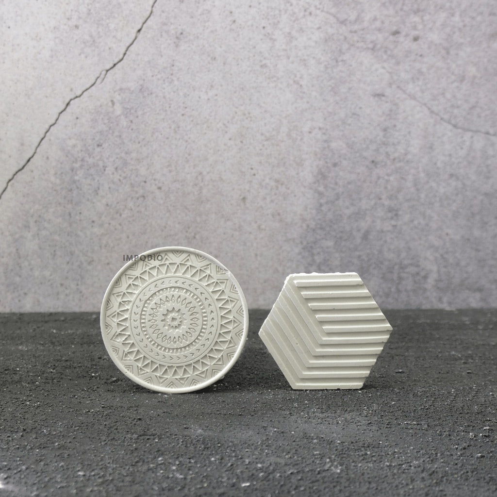 Props photo Concrete series / coaster semen / properti balok IMPODIO
