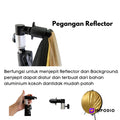 IMPODIO Penjepit Reflektor – Background and Reflector Holder Clamp - detail produk