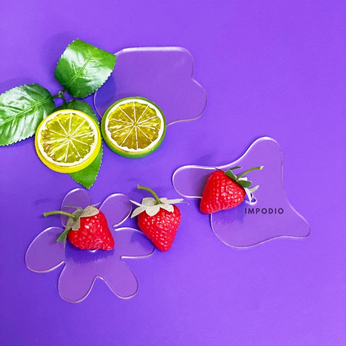 IMPODIO Coaster aesthetic bening acrylic / props foto akrilik