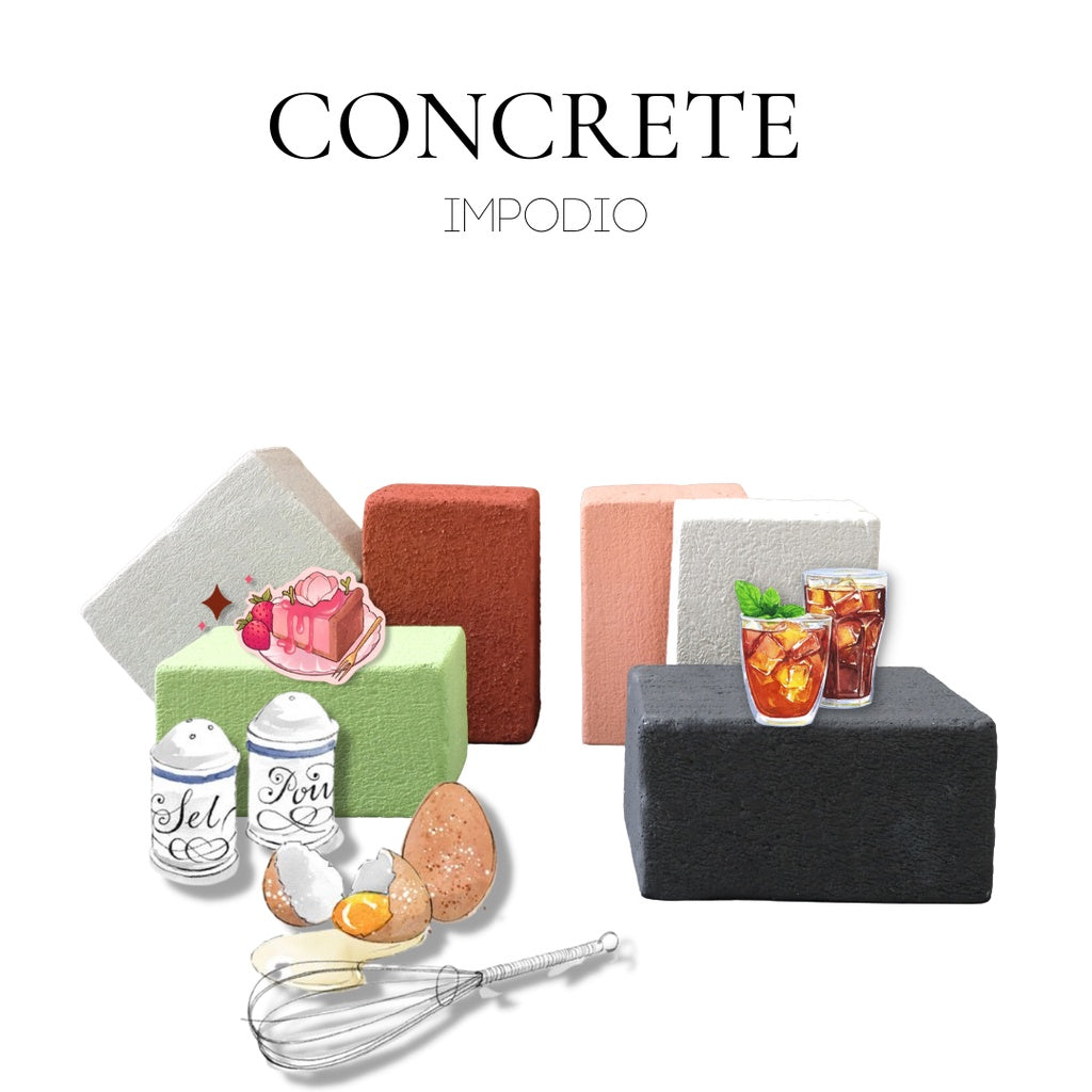 IMPODIO Balok podium concrete stone batu ukuran SMALL Bata Pedestal  - Properti foto produk - balok aesthetic