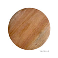 IMPODIO Nampan kayu Bulat D-20cm - Custume Grafit props - detail produk